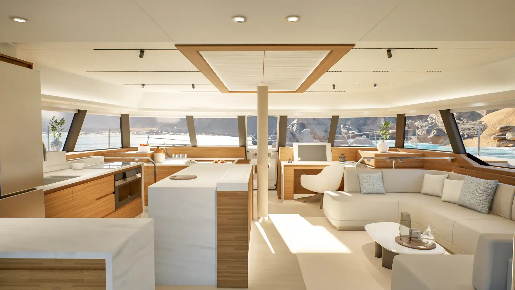 Fountaine-Pajot-Yachts-FPY70S-Galley-Saloon-01